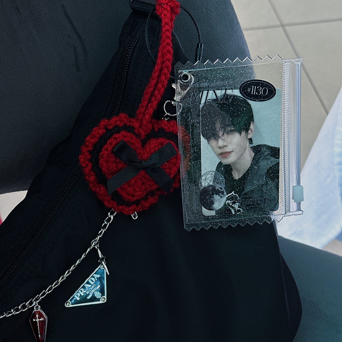 ENHYPEN ♡ PVC Zip Pouch | DESIRE: UNLEASH