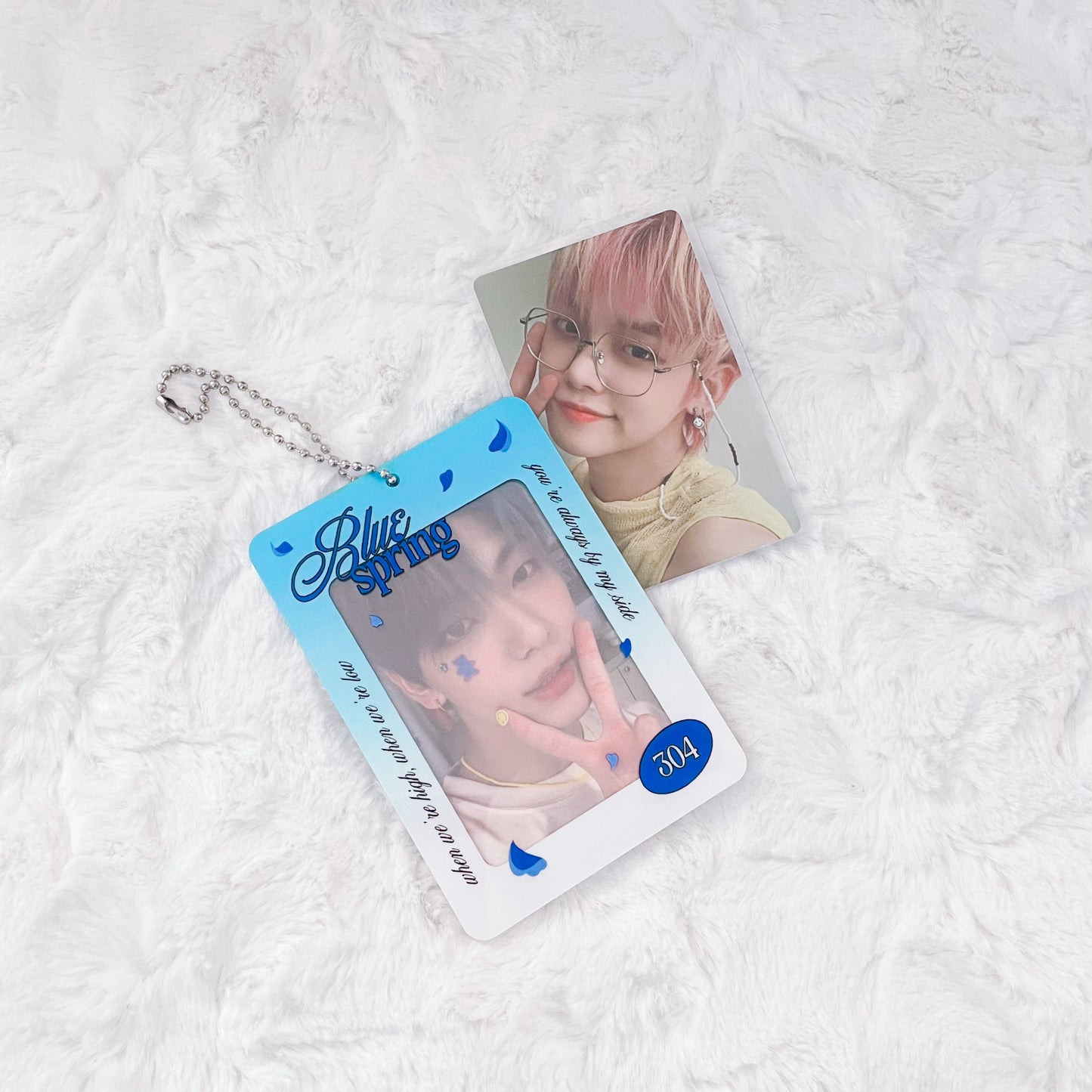 TXT Blue Spring ♡ Acrylic Photocard Holder