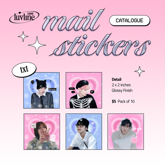 Mail Stickers ♡ TXT Series