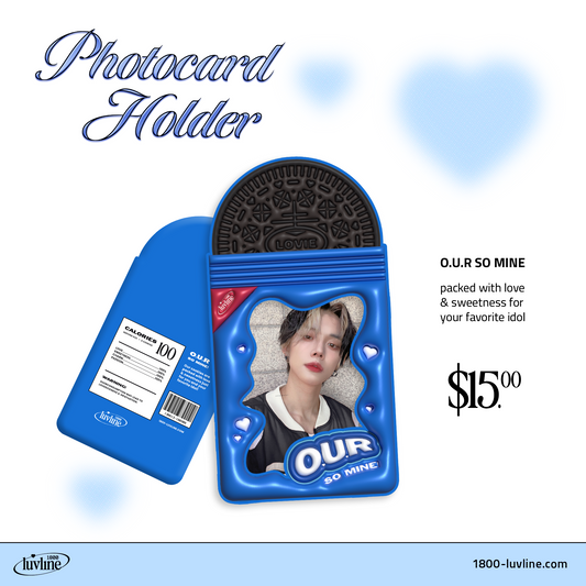 O.U.R Mine! Cookie ♡ Photocard Holder